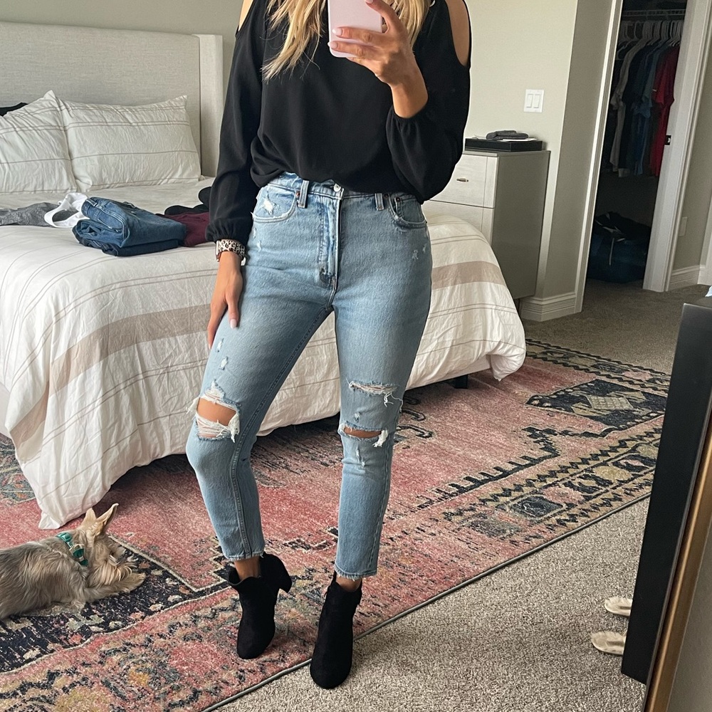 Abercrombie High Rise Skinny